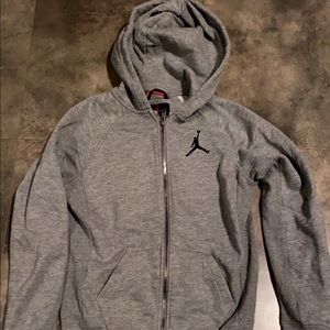 Boys Jordan zip up hoodie